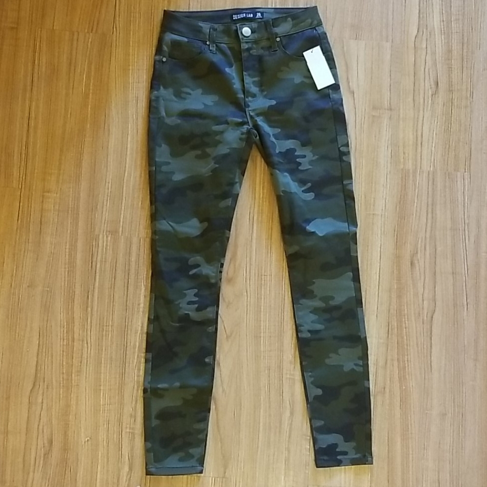 Camo Print Pants